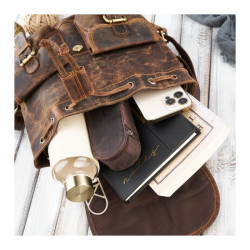 Zestaw prezentowy plecaczek damski i portfel damski Paolo Peruzzi ZUP-26-BR