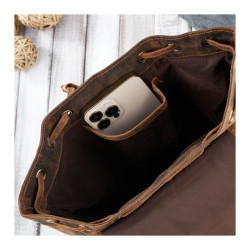 Zestaw prezentowy plecaczek damski i portfel damski Paolo Peruzzi ZUP-26-BR