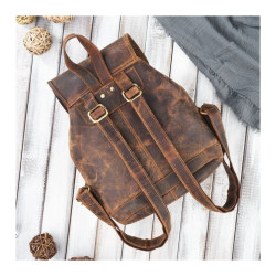 Zestaw prezentowy plecaczek damski i portfel damski Paolo Peruzzi ZUP-26-BR