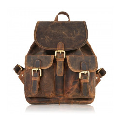 Zestaw prezentowy plecaczek damski i portfel damski Paolo Peruzzi ZUP-26-BR