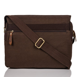 Zestaw męski torba męska na ramię vintage T-17 portfel męski T-03 Paolo Peruzzi ZUP-18-BR