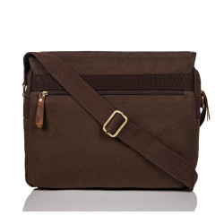 Zestaw męski torba męska na ramię vintage T-17 portfel męski T-04 Paolo Peruzzi ZUP-19-BR