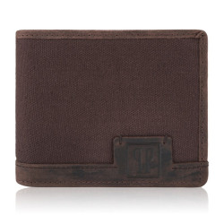 Zestaw męski torba męska na ramię vintage T-17 portfel męski T-02 Paolo Peruzzi ZUP-17-BR