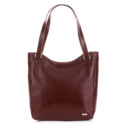Duża skórzana torba damska...
