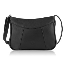 Skórzana torebka damska na...
