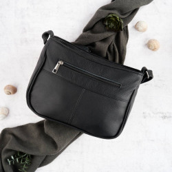 Skórzana torebka damska na ramię Paolo Peruzzi Z-54-BL