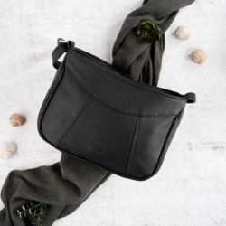 Skórzana torebka damska na ramię Paolo Peruzzi Z-54-BL