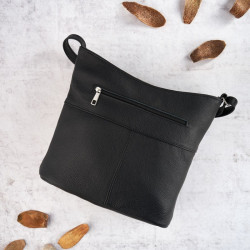 Torebka damska skórzana czarna Paolo Peruzzi Z-53-BL