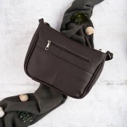 Skórzana torebka damska na ramię Paolo Peruzzi Z-54-BR