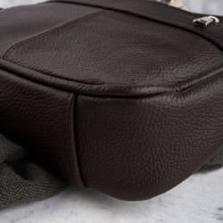 Skórzana torebka damska na ramię Paolo Peruzzi Z-54-BR