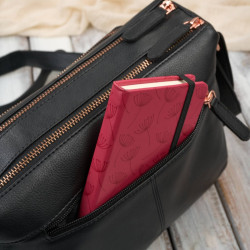 Torebka damska na ramię skórzana czarna klasyczna miejska pojemna Paolo Peruzzi AY-22-BLRG