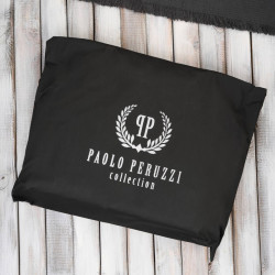 Torba skórzana męska na ramię na laptopa czarna vintage Paolo Peruzzi SL-09-BL