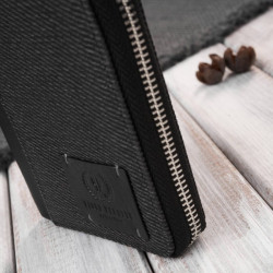 Portfel męski AY-06-BL i torba męska skórzana na ramię AY-01-BL zestaw Paolo Peruzzi ZUP-138