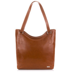 Duża skórzana torba damska...