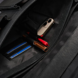 Teczka męska na dokumenty skórzana aktówka podróżna Paolo Peruzzi AY-03-BL