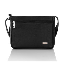 Skórzana listonoszka na...