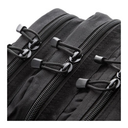 Czarny plecak trekkingowy taktyczny wodoodporny 4076-BL