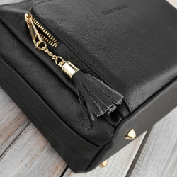 Listonoszka damska skórzana na ramię Paolo Peruzzi Z-55-BLZ