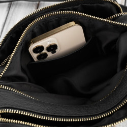 Listonoszka damska skórzana na ramię Paolo Peruzzi Z-55-BLZ