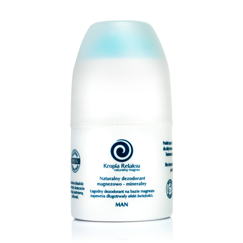 NATURALNY DEZODORANT MAGNEZOWO MINERALNY MAN 60 ml BEZ ALUMINIUM