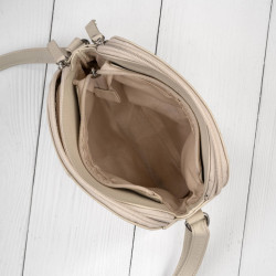 Mała torebka damska skórzana na ramię crossbody modna letnia Paolo Peruzzi AY-25-BG