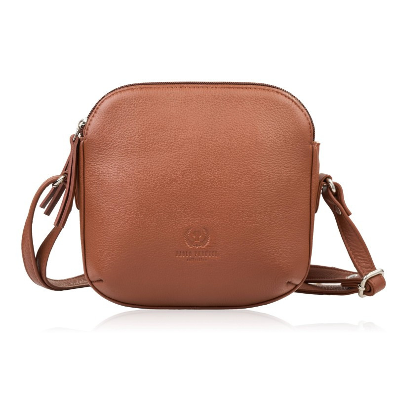Mała torebka damska skórzana na ramię crossbody modna letnia Paolo Peruzzi AY-25-CG