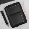 Plecak skórzany miejski do pracy premium na laptopa czarny Paolo Peruzzi AY-31-BL