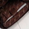 Torba męska na laptopa skórzana brązowa do pracy A4 Paolo Peruzzi SL-14-BR