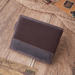 Zestaw upominkowy ZUP-21-BR plecak vintage T-19-BR oraz portfel skórzany T-03-BR