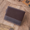 Zestaw upominkowy ZUP-21-BR plecak vintage T-19-BR oraz portfel skórzany T-03-BR