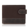 Zestaw upominkowy ZUP-21-BR plecak vintage T-19-BR oraz portfel skórzany T-03-BR