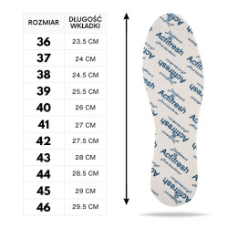 R. 39 - ZESTAW WKŁADEK DAMSKICH LADIES COMFY SPORT 10W39 PAOLO PERUZZI