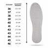 R. 42 - WKŁADKI LATEKSOWE STOP ODOR CARBON PAOLO PERUZZI  03W42
