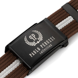 MĘSKI PASEK PARCIANY PAOLO PERUZZI PW-15-105 cm