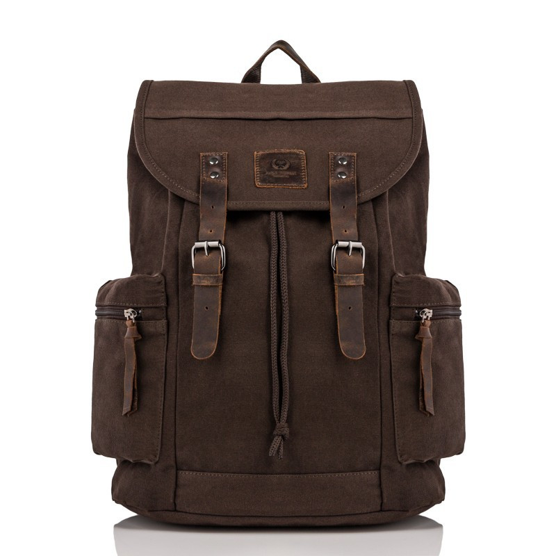 ZESTAW UPOMINKOWY DLA NIEGO ZUP-22-BR PLECAK T-19-BR  PORTFEL T-04-BR VINTAGE