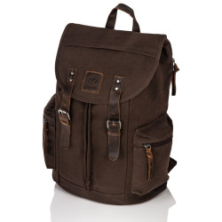 ZESTAW UPOMINKOWY DLA NIEGO ZUP-22-BR PLECAK T-19-BR  PORTFEL T-04-BR VINTAGE