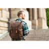 ZESTAW UPOMINKOWY DLA NIEGO ZUP-22-BR PLECAK T-19-BR  PORTFEL T-04-BR VINTAGE