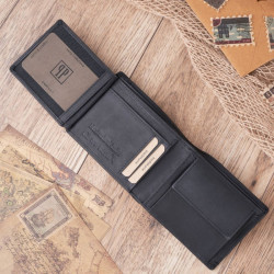 PORTFEL MĘSKI PAOLO PERUZZI RFID T-02-BL