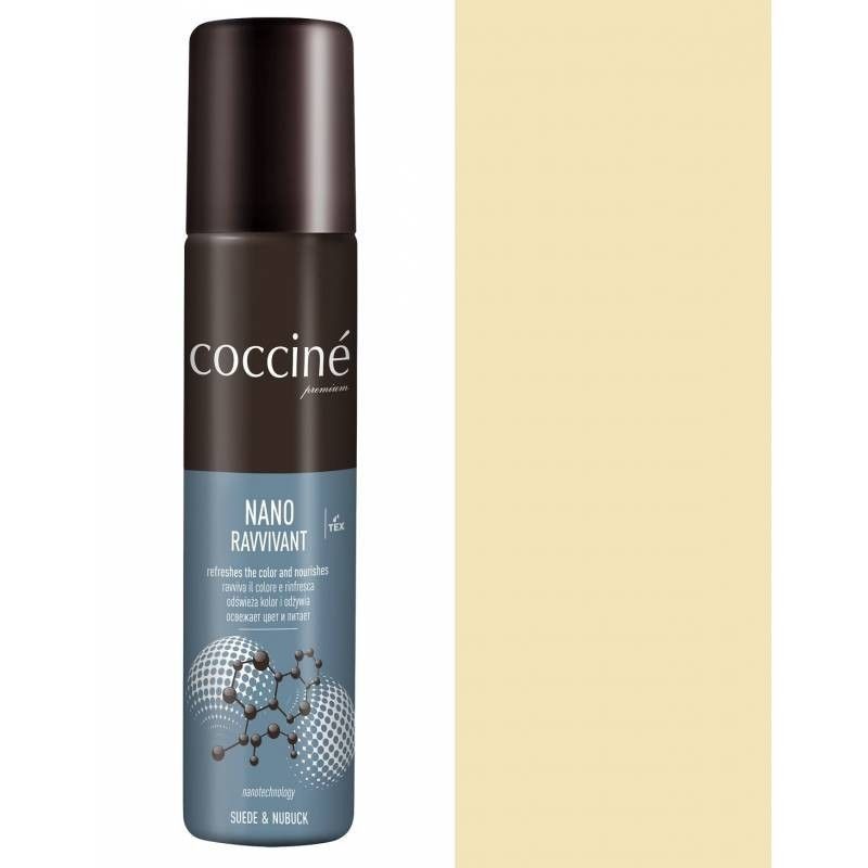 RENOWATOR DO ZAMSZU I NUBUKU NANO RAVVIVANT COCCINE KOŚĆ SŁONIOWA 04 75 ML
